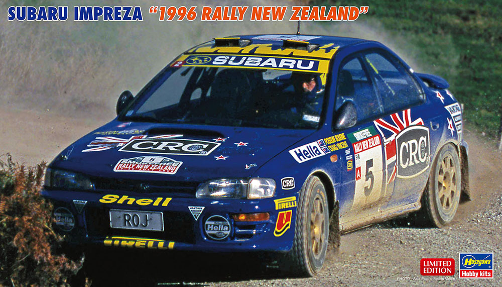 20696-Автомобиль Subaru Impreza “1996 Rally New Zealand” (Limited Edition) Hasegawa
