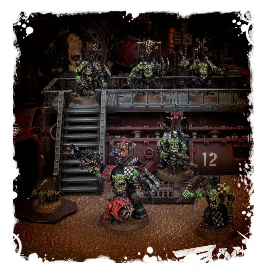 50-33GW Набор Орки. Ваивода Грукк и его Козыри (Ork Warboss Grukk's Boss Mob) 50-33GW Набор Орки. Ваивода Грукк и его Козыри (Ork Warboss Grukk's Boss Mob)