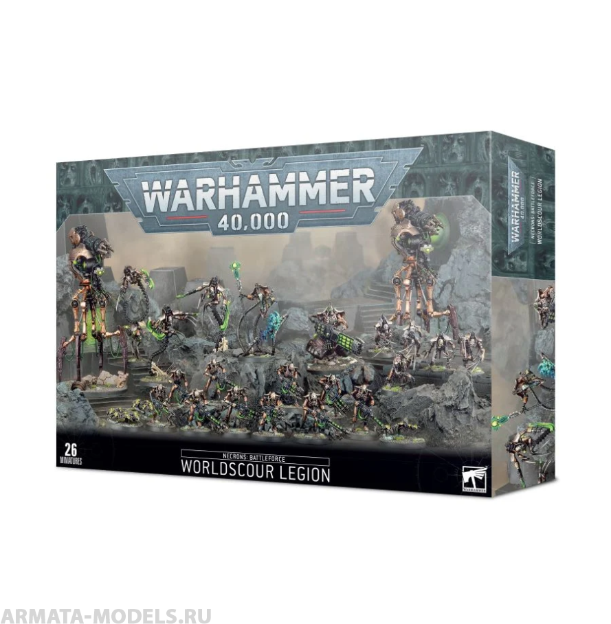 49-35GW  Набор Некроны. Легион Чистильщиков (Necrons: Battleforce – Worldscour Legion) 49-35GW  Набор Некроны. Легион Чистильщиков (Necrons: Battleforce – Worldscour Legion)