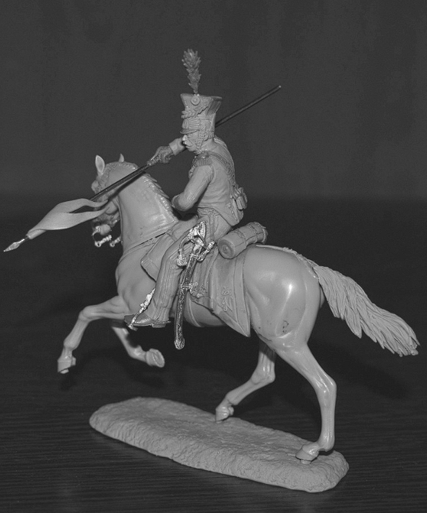 CHM-54363. Гвардейский шеволежер-лансер, Королевство Неаполь 1812-15 гг. 54 мм. Материал - смола. Chronos Miniatures CHM-54363. Гвардейский шеволежер-лансер, Королевство Неаполь 1812-15 гг. 54 мм. Материал - смола. Chronos Miniatures