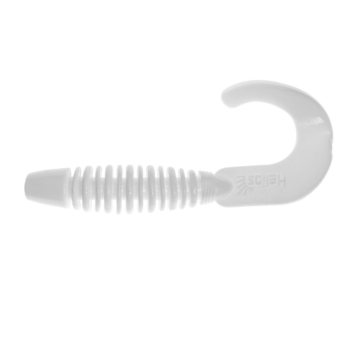 Твистер несъедоб. Din 3,11''/7,9см White 100шт. (HS-33-001-N) Helios( цена указана за упаковку, в количестве 100шт.)