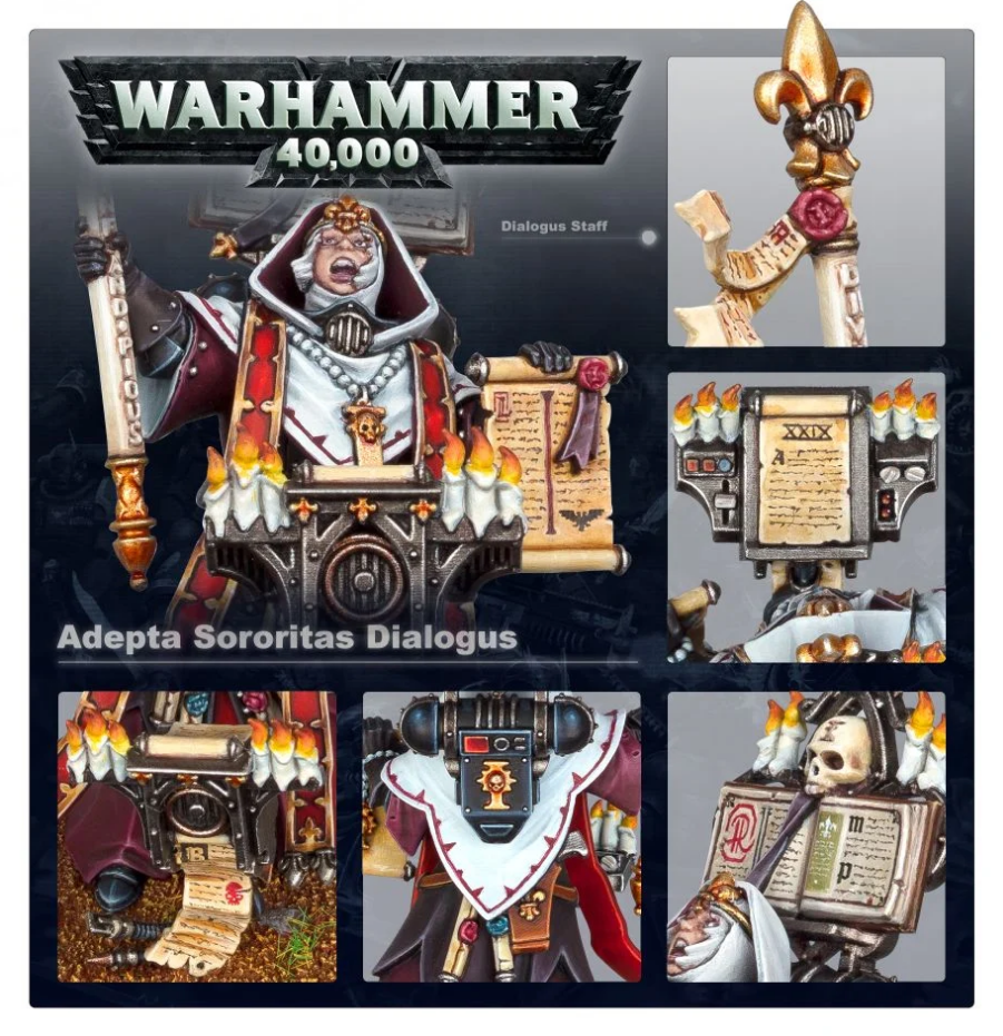 52-16GW Набор Адепта Сороритас. Сестра Диалогус (Adepta Sororitas Dialogus) 52-16GW Набор Адепта Сороритас. Сестра Диалогус (Adepta Sororitas Dialogus)
