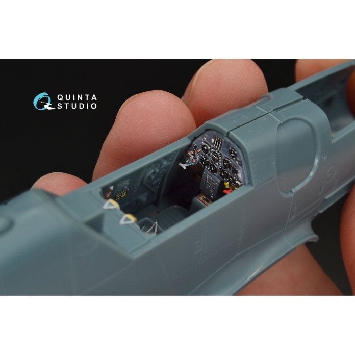 QD48095 1/48 3D Декаль интерьера кабины Bf 109G-14 (для модели Eduard)