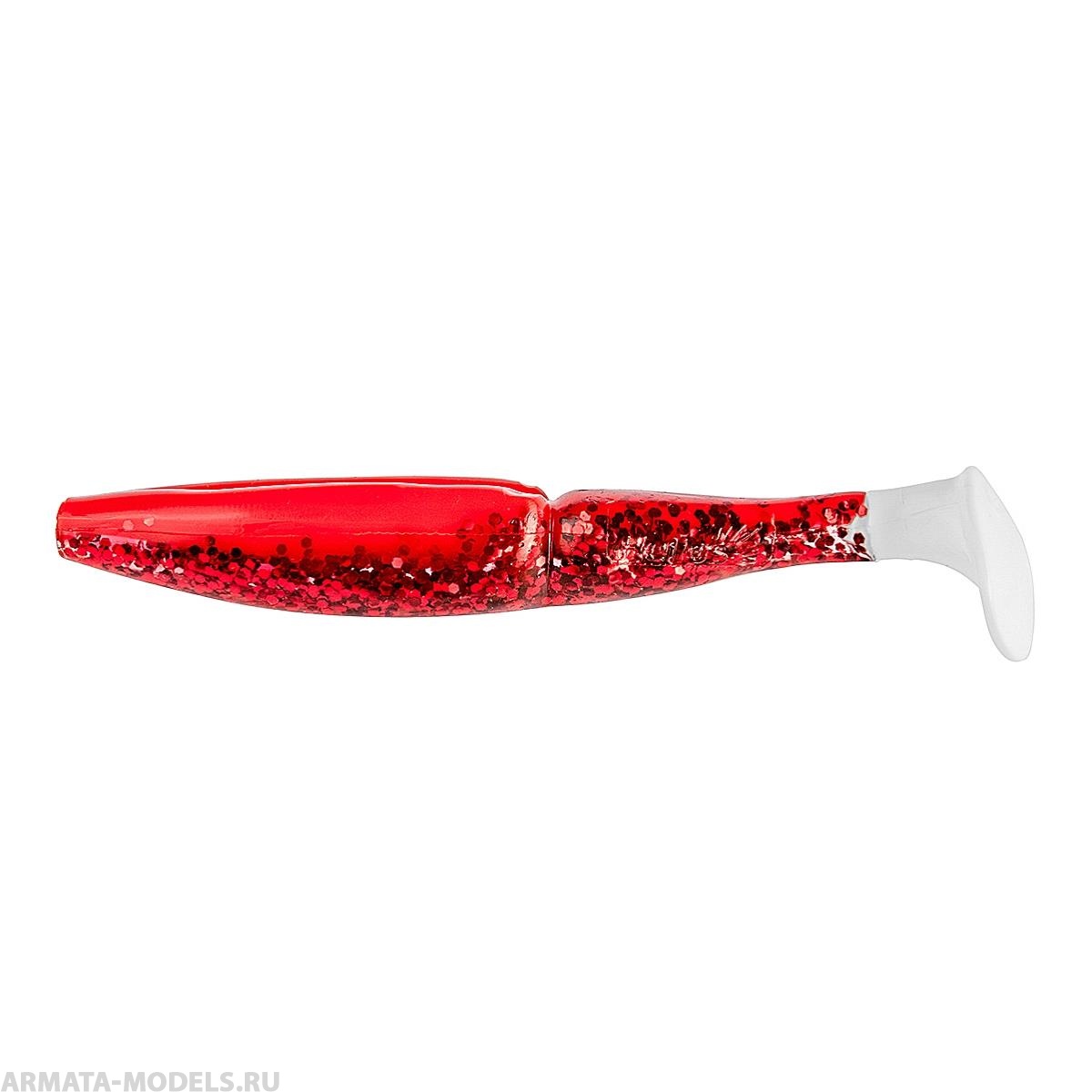 Виброхвост Guru 5,0"/12,7 см Red Sparkles WT 5шт. (HS-31-034) Helios Виброхвост Guru 5,0"/12,7 см Red Sparkles WT 5шт. (HS-31-034) Helios