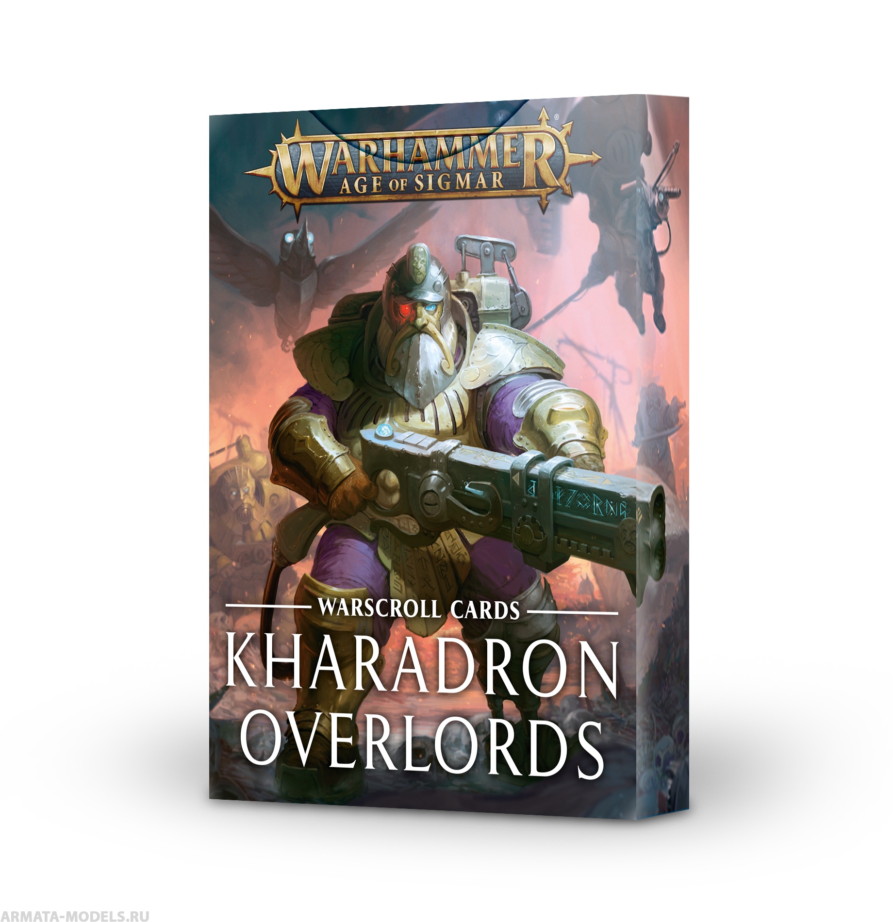 84-03-60GW Карты Боевые Свитки. Владыки Харадрона (англ.) (Warscrolls: Kharadron Overlords (Eng)) 84-03-60GW Карты Боевые Свитки. Владыки Харадрона (англ.) (Warscrolls: Kharadron Overlords (Eng))