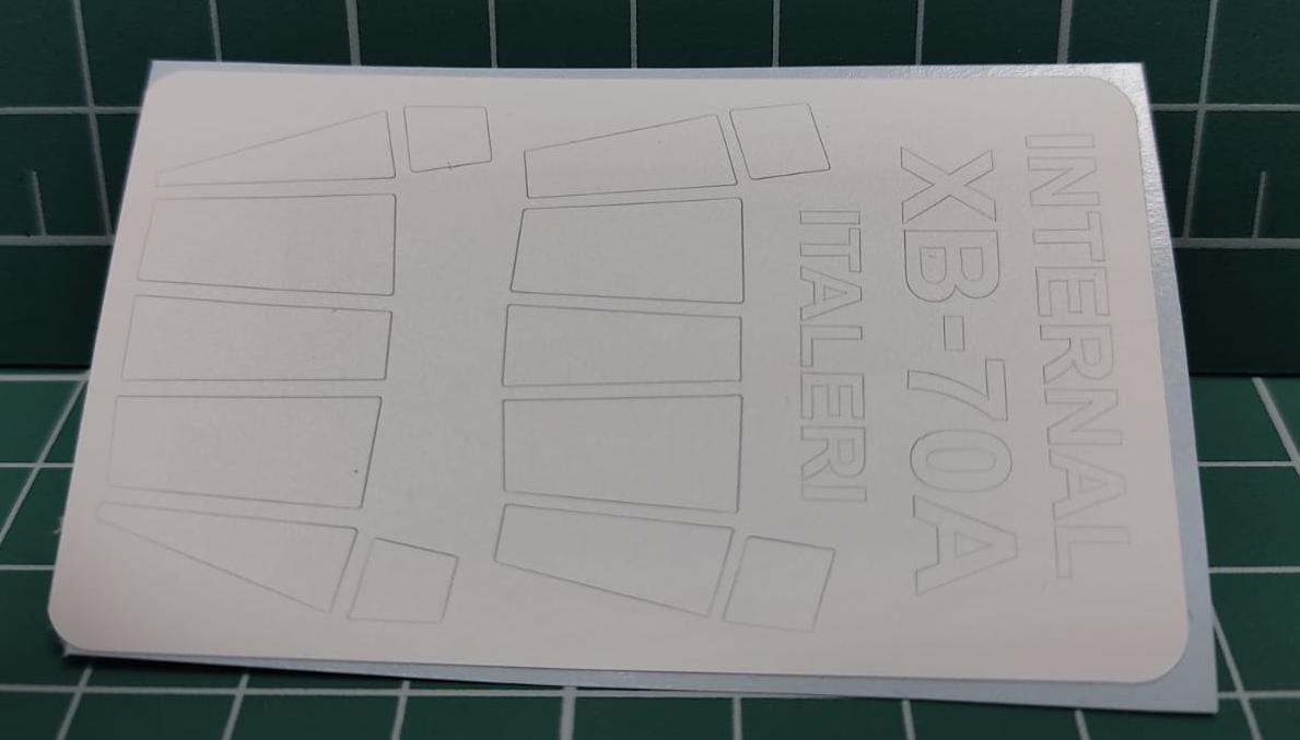 72962-1KV Окрасочная маска XB-70 Valkyrie (ITALERI #1282 / AMT ERTL #8907) - Двусторонние маски + маски на диски и колеса 72962-1KV Окрасочная маска XB-70 Valkyrie (ITALERI #1282 / AMT ERTL #8907) - Двусторонние маски + маски на диски и колеса