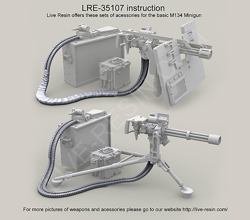 LRE35107 Гибкий рукав подачи для 7,62 боеприпасов M134D