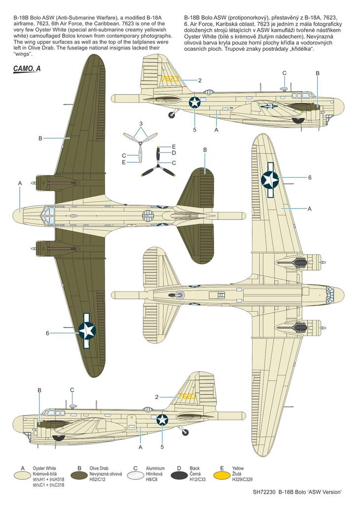 Купить SH72230 B-18B Bolo ASW Version Special Hobby | ArmaModels