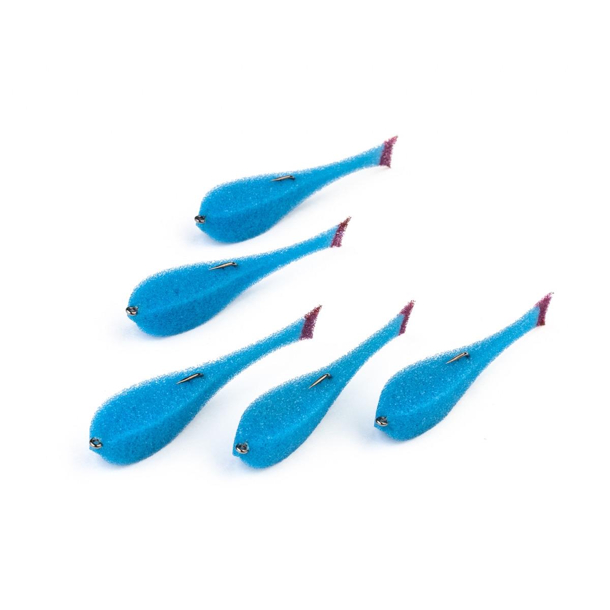 Рыбка поролоновая оснащенная на офсет.кр. 9 см с 12 (HS-90-12) Helios( цена указана за упаковку, в количестве 5шт.)