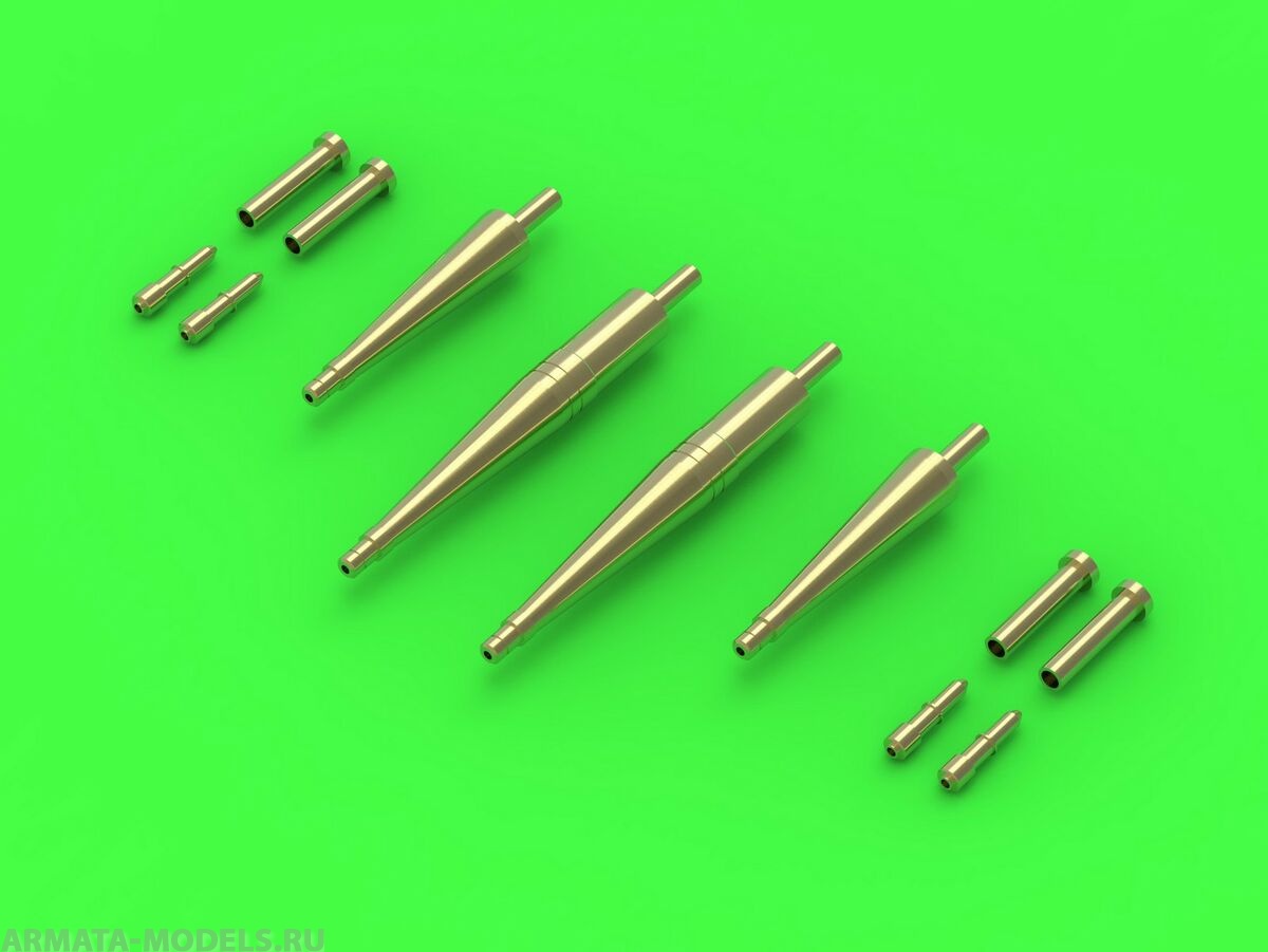 AM-48-166 Spitfire Mk.Vc - Hispano 20mm cannons in fairings and Browning .303 barrel tips (for Eduard) AM-48-166 Spitfire Mk.Vc - Hispano 20mm cannons in fairings and Browning .303 barrel tips (for Eduard)