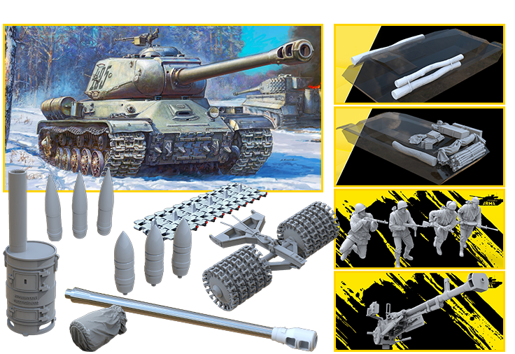 Советский тяжелый танк Ис-2, 1/35! Советский тяжелый танк Ис-2, 1/35!
