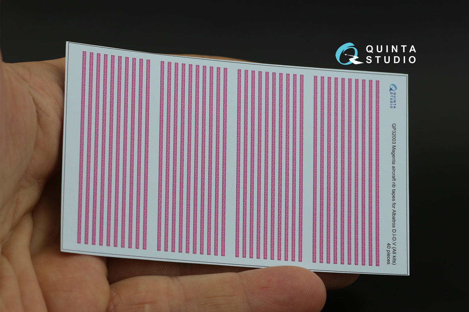 QP32003 Розовые киперные ленты Albatros D.I-D.V (для любых моделей)