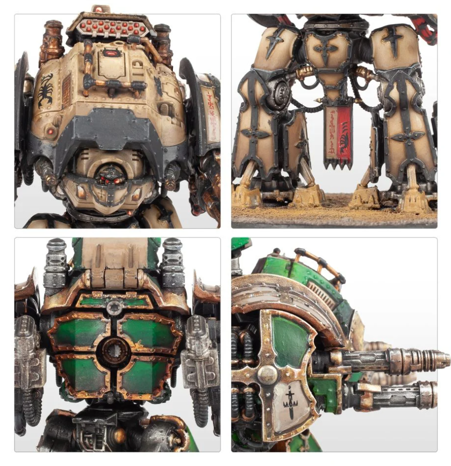 400-26GW Набор Адептус Титаникус: Рыцари Акастус-Порфирион (Adeptus Titanicus Acastus Knights Porphyrion) 400-26GW Набор Адептус Титаникус: Рыцари Акастус-Порфирион (Adeptus Titanicus Acastus Knights Porphyrion)