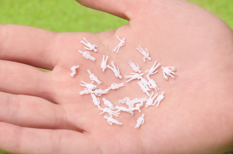 010LBK007 Фигурки людей для макетов М1:200 (Набор 25 шт.)