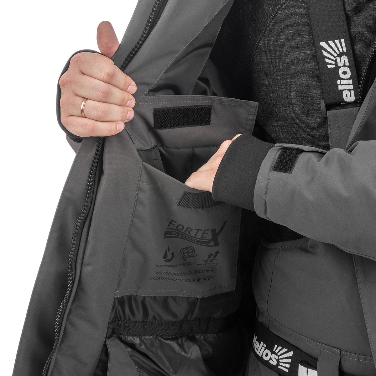 Костюм зимний Sheregesh 10/10 К, цв. графит р.3XL (T-KSSH-3XL-56/182-GR) Helios