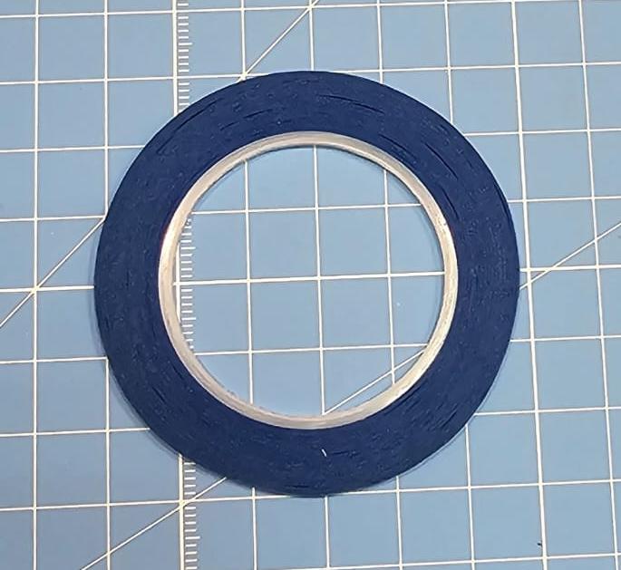 63132J Маскировочная лента, бумага,  2 мм х 18 м