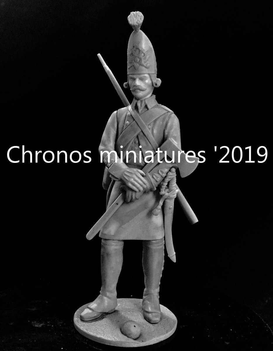 CHM-54186. Фрунтовой мастеровой гренадерских рот морских батальонов, Россия 1797-1802 гг. 54 мм. Материал - смола. Chronos Miniatures CHM-54186. Фрунтовой мастеровой гренадерских рот морских батальонов, Россия 1797-1802 гг. 54 мм. Материал - смола. Chronos Miniatures