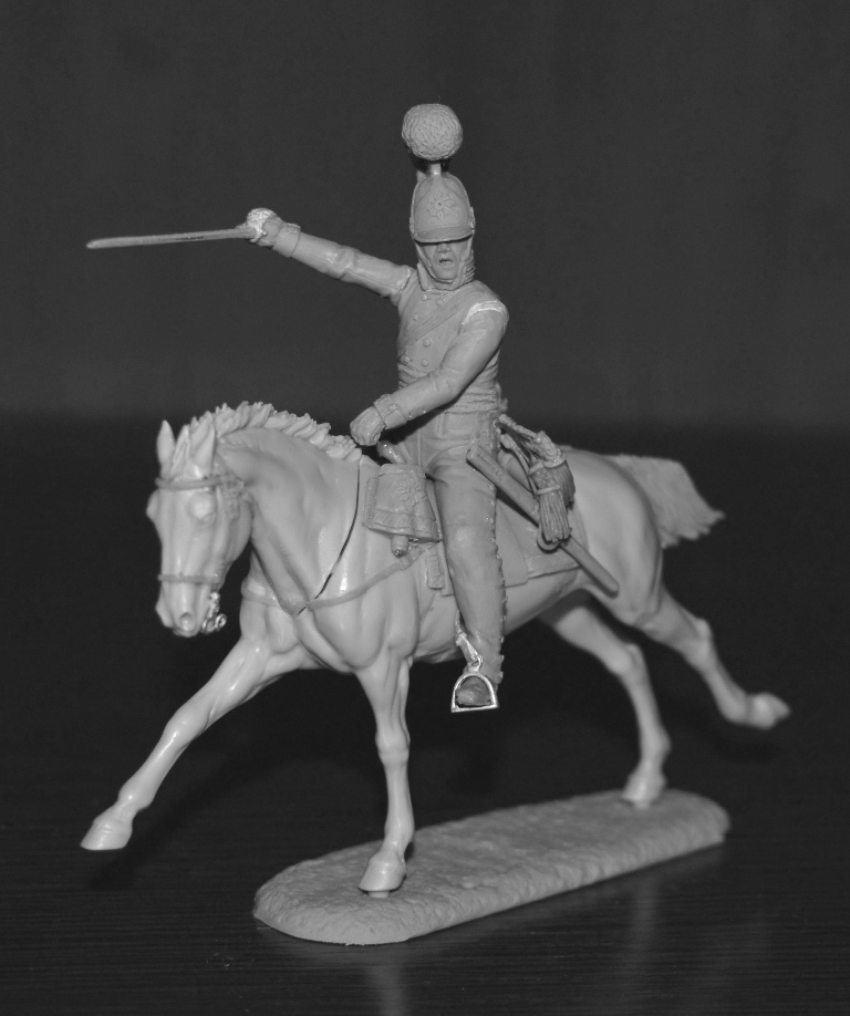 CHM-54352. Офицер Лейб-Гвардии Конного полка, Россия 1804-07 гг. 54 мм. Материал - смола. Chronos Miniatures