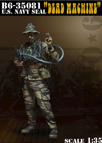 B6-35081 Миниатюра US Navy SEAL  Death Machine Bravo6