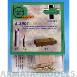 A-3501 Дополнения для моделей 7,5 cm Pzgr.Patr.39 Kw.K.40/Stu.K.40 L/43 and L/48 A-3501 Дополнения для моделей 7,5 cm Pzgr.Patr.39 Kw.K.40/Stu.K.40 L/43 and L/48