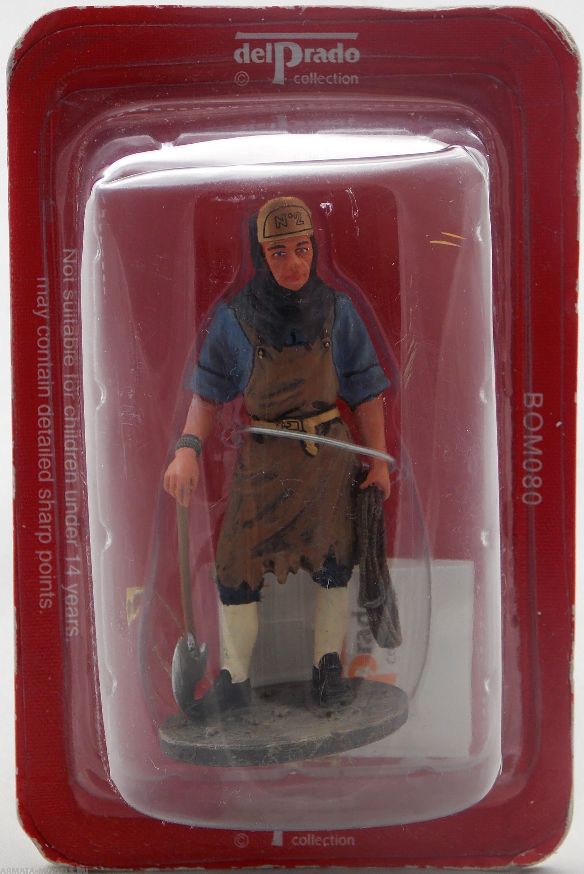 BOM080 Фигура Craftsman Fireman, Strasbourgh, France 1780, 1/32 Del Prado Del Prado BOM080 Фигура Craftsman Fireman, Strasbourgh, France 1780, 1/32 Del Prado Del Prado