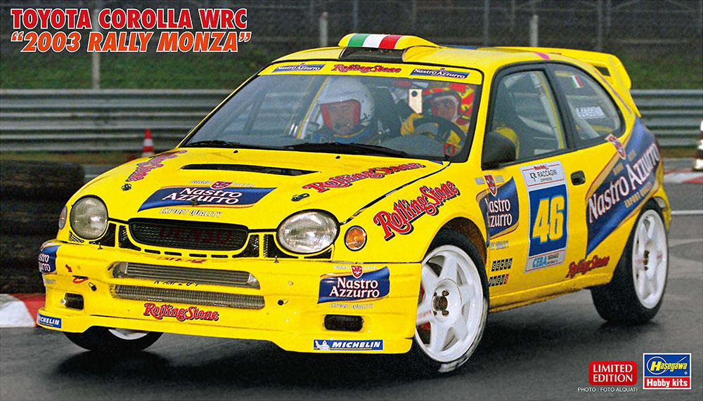 20686-Автомобиль Toyota Corolla WRC '2003 Rally Monza' (Limited Edition) Hasegawa