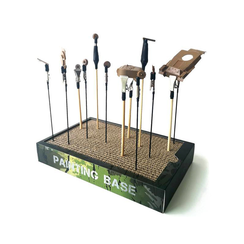 MW-2130C Основание зажимов для рисования (27*17*4,2 см) 1 шт., зеленый камуфляж.