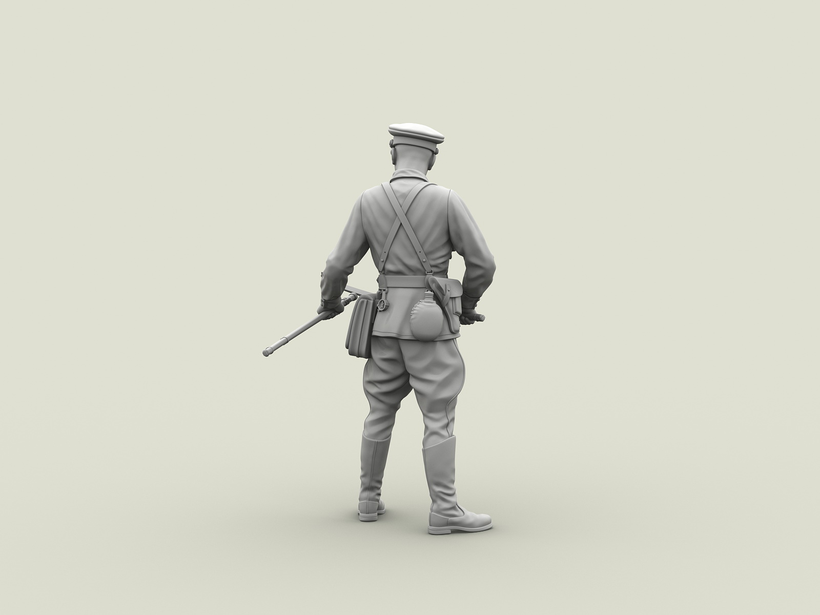 3122SOGA Капитан РККА с трофейным  мечом син-гунто. Халхин-Гол. 1939 г. SOGA Miniatures