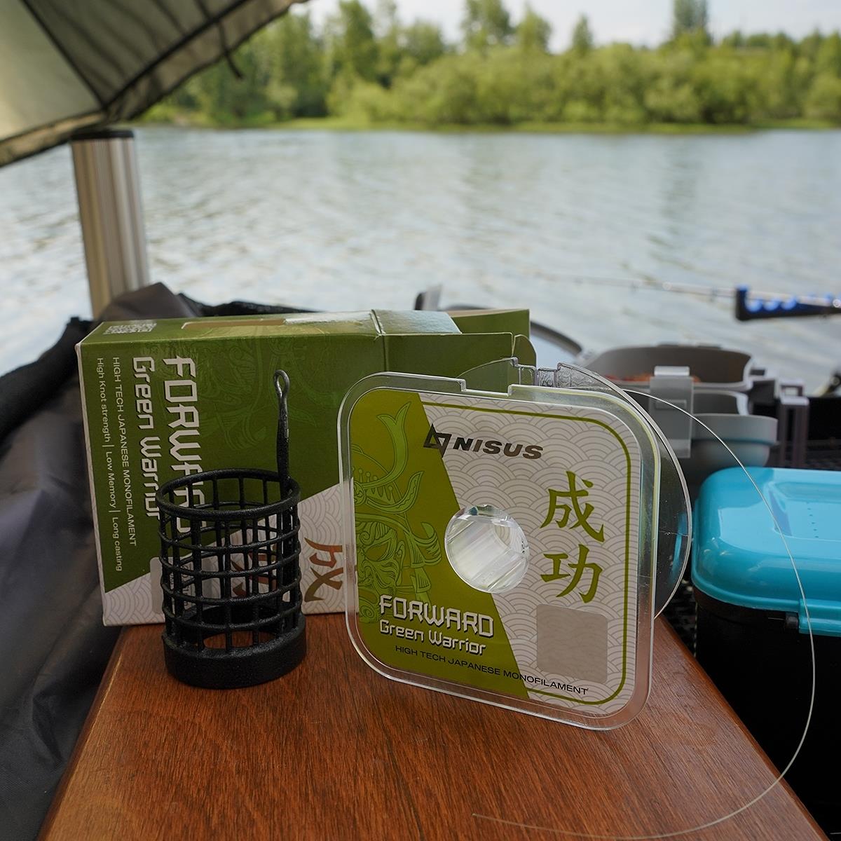 Леска FORWARD Green Warrior 0,181mm/100m Nylon (N-FGW-0181-100) Nisus( цена указана за упаковку, в количестве 10шт.)