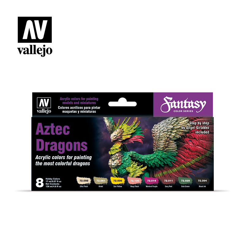 V-72306 Набор Game Color (8*17 мл) Aztec Dragons V-72306 Набор Game Color (8*17 мл) Aztec Dragons