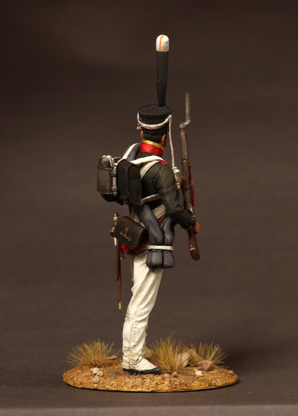 CHM-54014. Унтер-офицер гренадерских полков, Россия 1812-14 гг. 54 мм. Материал - смола. Chronos Miniatures