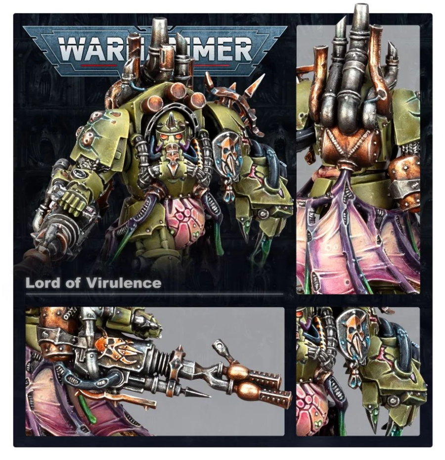 43-77GW Набор Гвардия Смерти. Лорд Вирулентности (Death Guard Lord of Virulence) 43-77GW Набор Гвардия Смерти. Лорд Вирулентности (Death Guard Lord of Virulence)