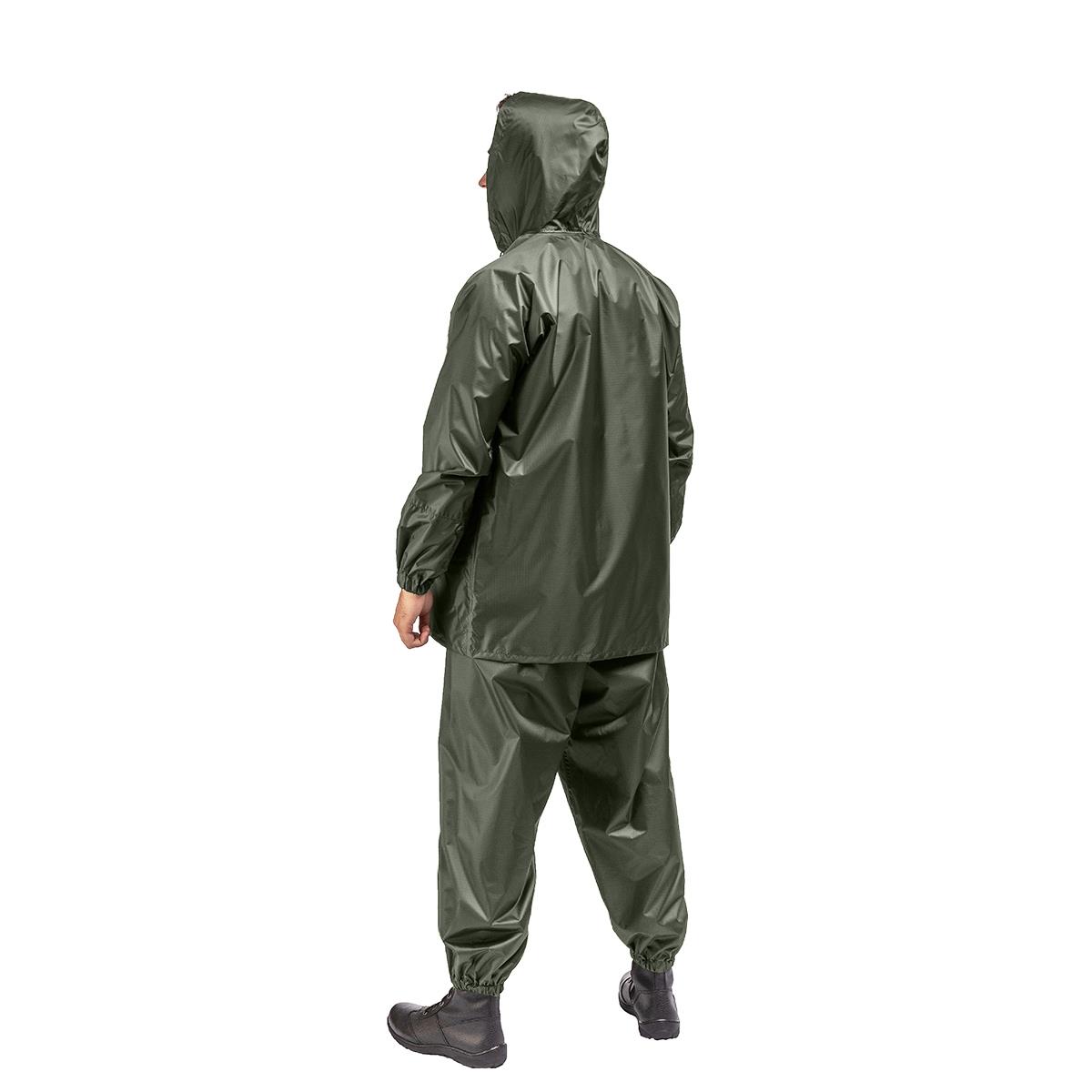 Костюм ветровлагозащитный Походный, цв.зеленый р.42 (T-KS-VVZ-2XS-002) Helios