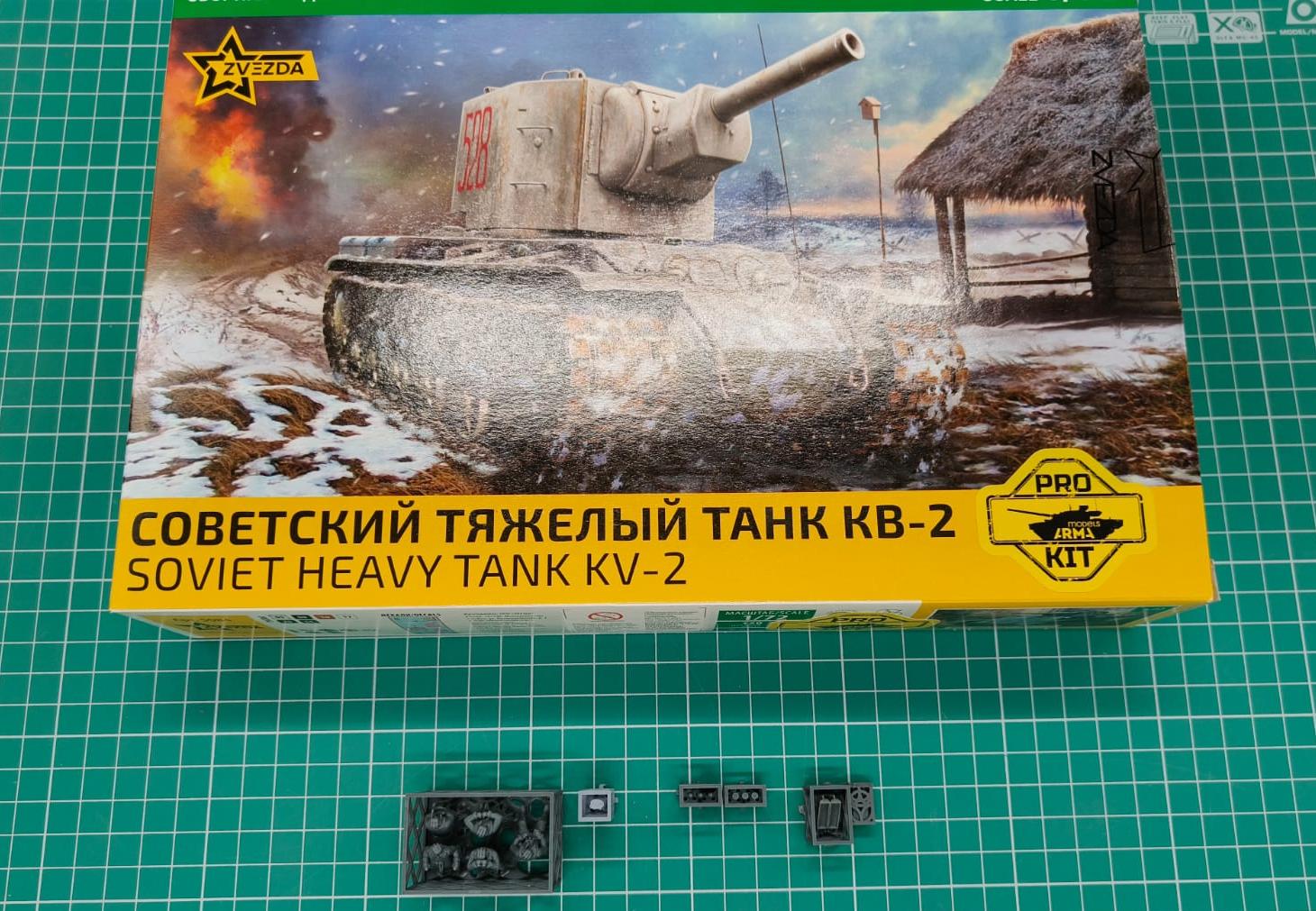 5084PK PRO KIT Советский тяжелый танк КВ-2 Arma Models