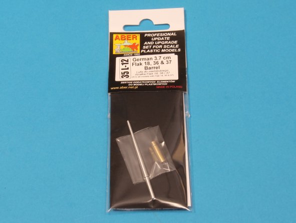 ABR-35-L-12  Дополнения для  German 3,7 cm Flak 37 Barrel для  1/35 ABR-35-L-12  Дополнения для  German 3,7 cm Flak 37 Barrel для  1/35