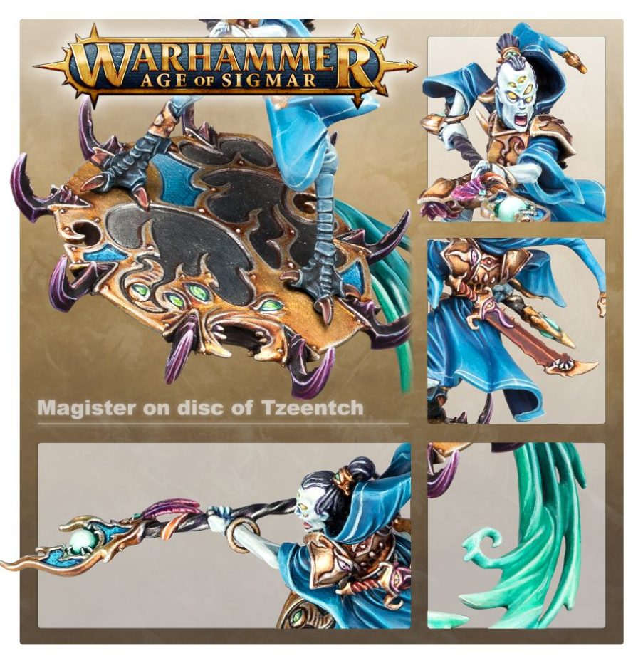 97-39GW Набор Магистр на Диске Тзинча (Magister on Disc of Tzeentch) 97-39GW Набор Магистр на Диске Тзинча (Magister on Disc of Tzeentch)