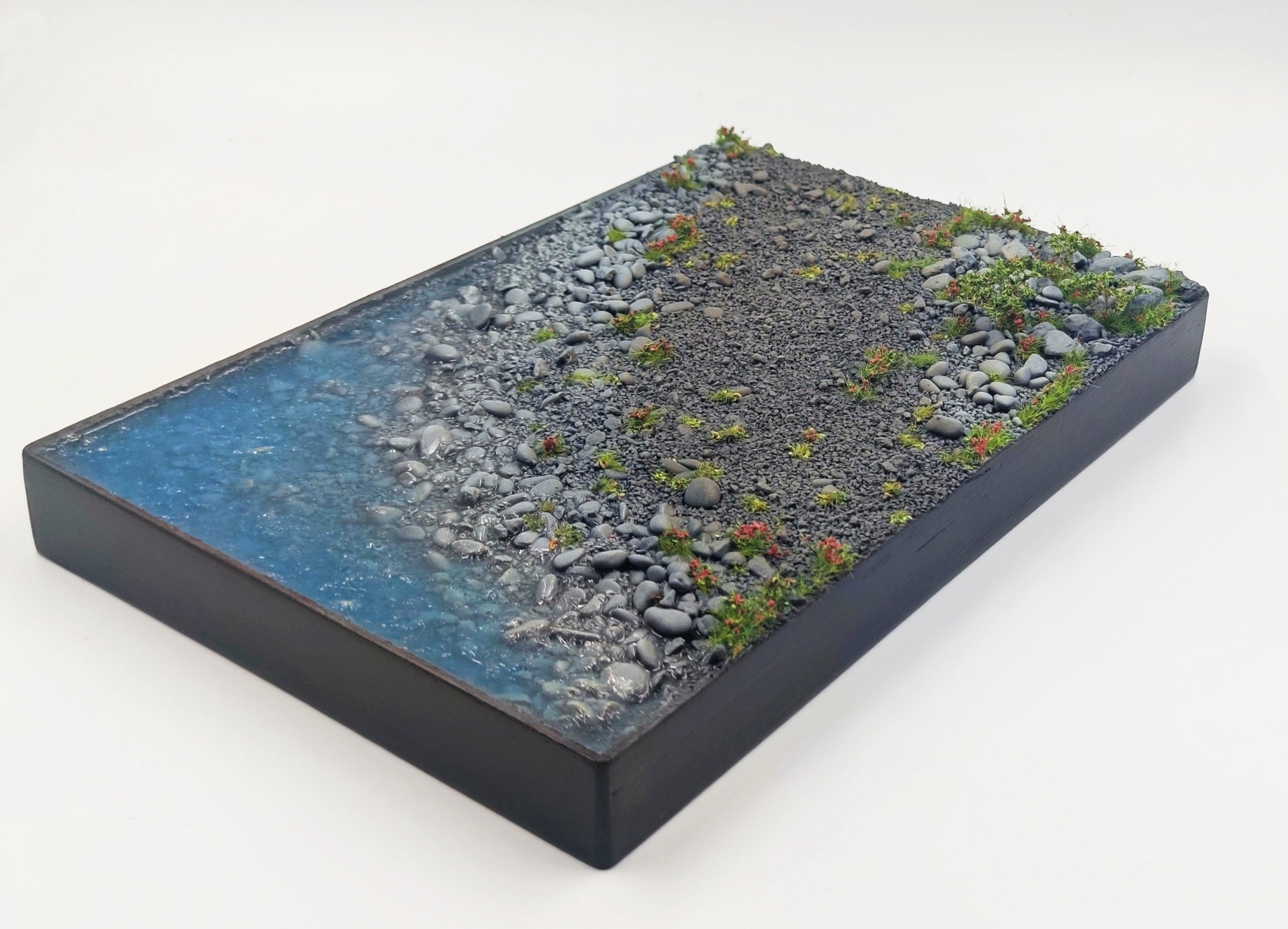 HE-43031 Подставка Участок русла Размер 30*20см