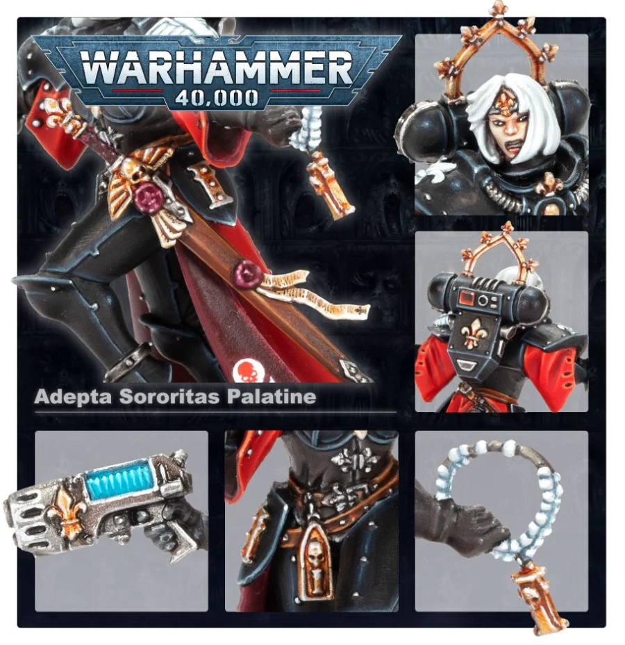 52-31GW Набор Адепта Сороритас. Палатина (Adepta Sororitas. Palatine) 52-31GW Набор Адепта Сороритас. Палатина (Adepta Sororitas. Palatine)
