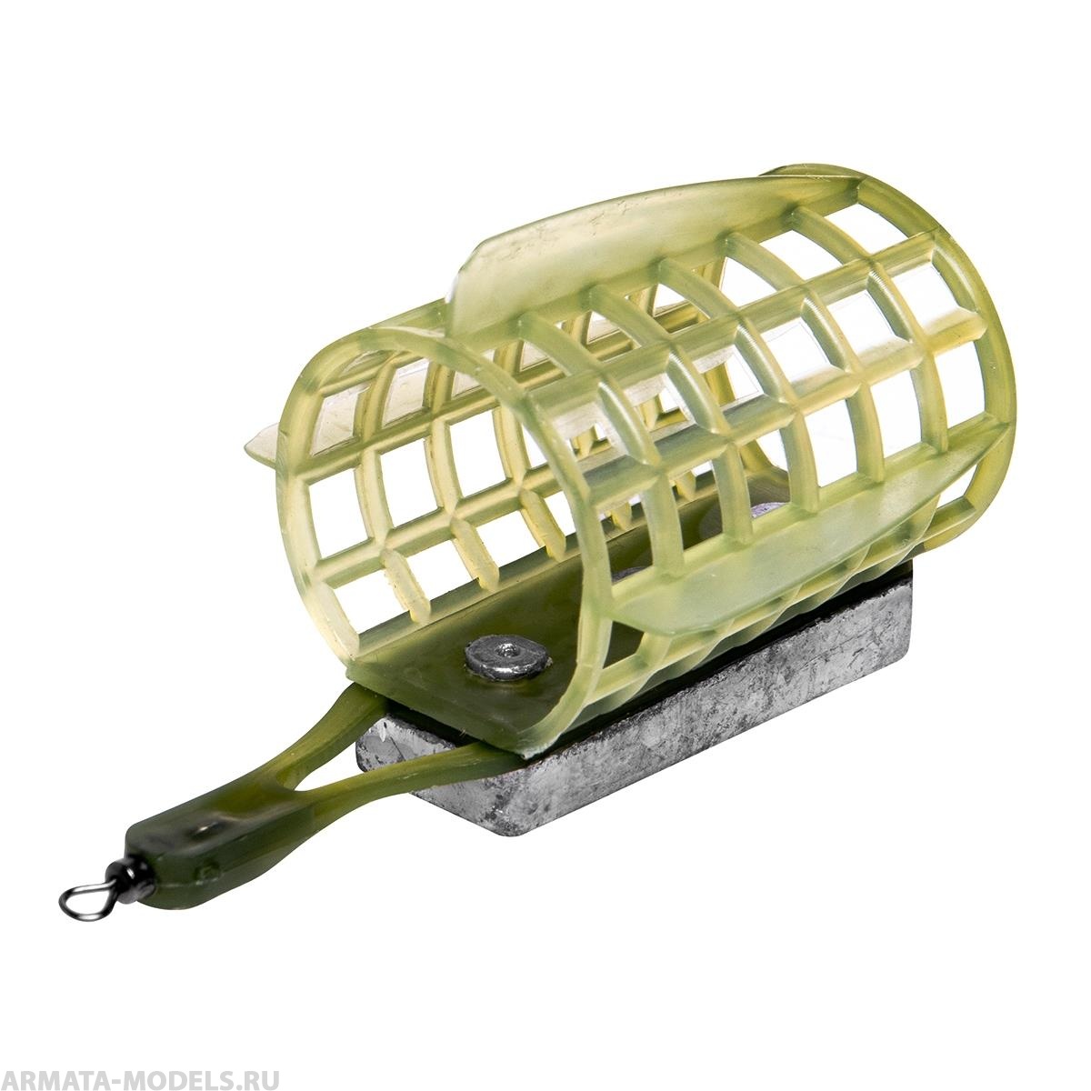 Кормушка Premier Fishing пласт. круглая СЕТКА б/дна 60гр  (+стабилизаторы)( цена указана за упаковку, в количестве 10шт.)