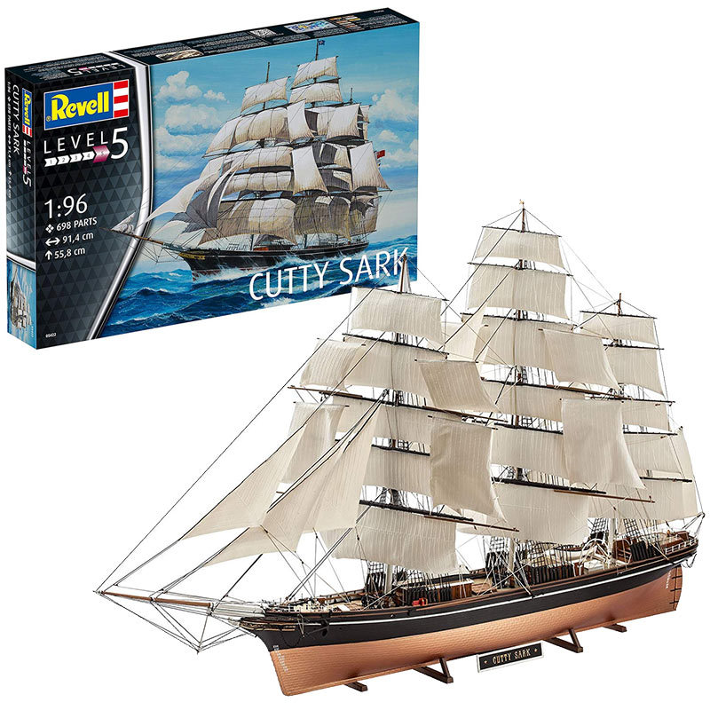 Модель корабля для сборки из пластика. Cutty Sark модель сборная Revell. Катти Сарк модель 1 96. Катти Сарк Ревелл 1 96. Revell Cutty Sark 1/96.