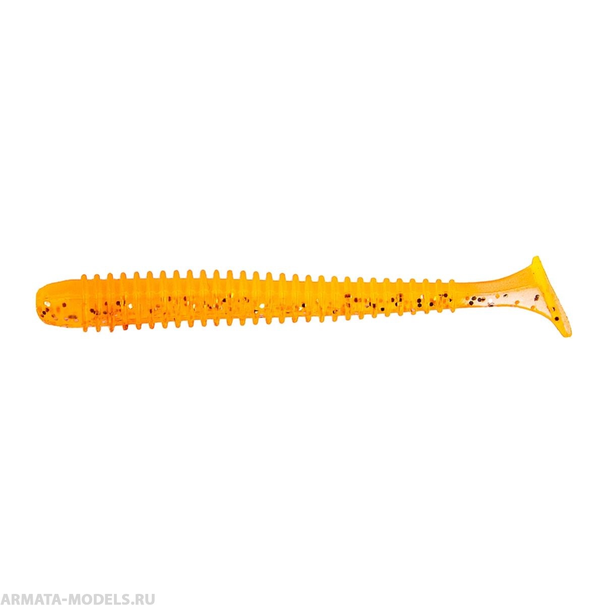 Виброхвост Liny Catcher 2,35"/6 см Orange & Sparkes 12шт. (HS-5-022) Helios Виброхвост Liny Catcher 2,35"/6 см Orange & Sparkes 12шт. (HS-5-022) Helios