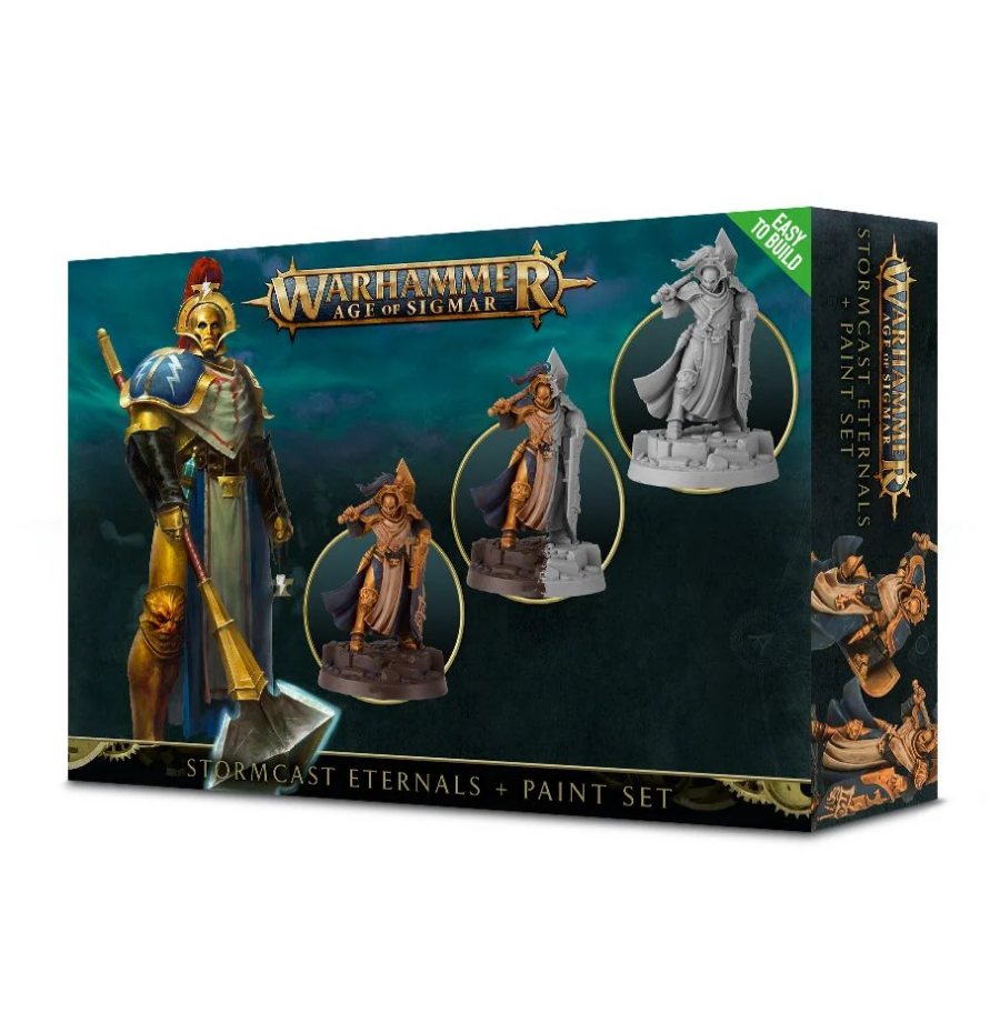 60-10-60GW Набор Грозорожденные Вечные + краски (Stormcast Eternals + Paint Set) 60-10-60GW Набор Грозорожденные Вечные + краски (Stormcast Eternals + Paint Set)