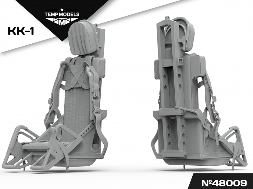48009 КАТАПУЛЬТНОЕ КРЕСЛО КК-1 1/48 Temp Models