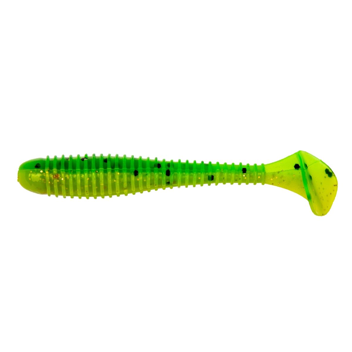 Виброхвост Catcher 3,55"/9 см Green Lime 5шт. (HS-2-010) Helios Виброхвост Catcher 3,55"/9 см Green Lime 5шт. (HS-2-010) Helios
