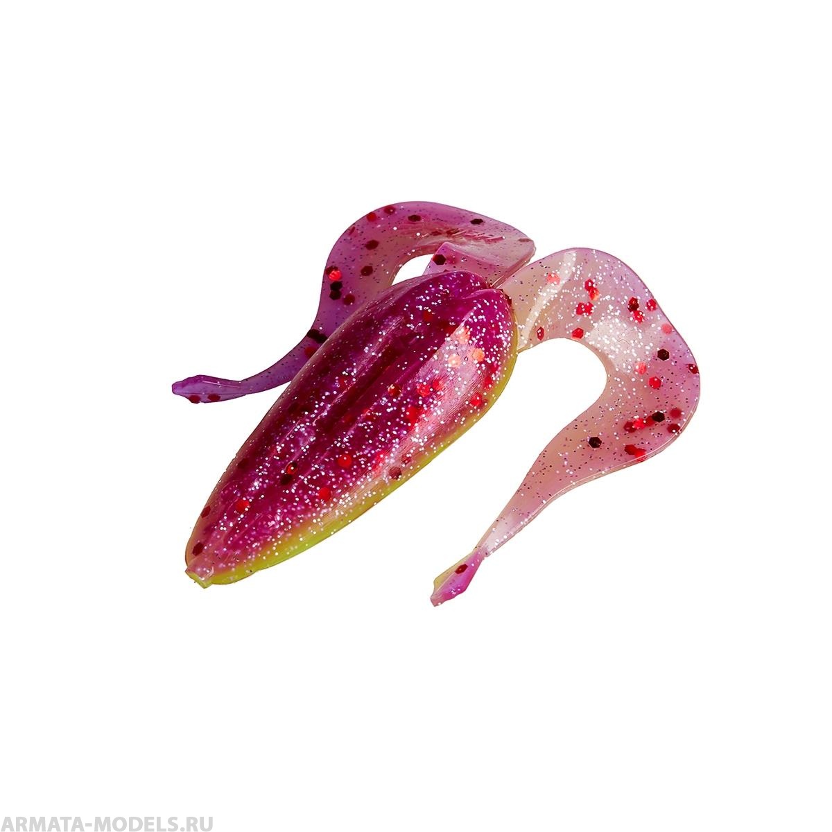 Лягушка Frog 2,56"/6,5 см Fio & Acid lemon 7шт. (HS-21-027) Helios Лягушка Frog 2,56"/6,5 см Fio & Acid lemon 7шт. (HS-21-027) Helios