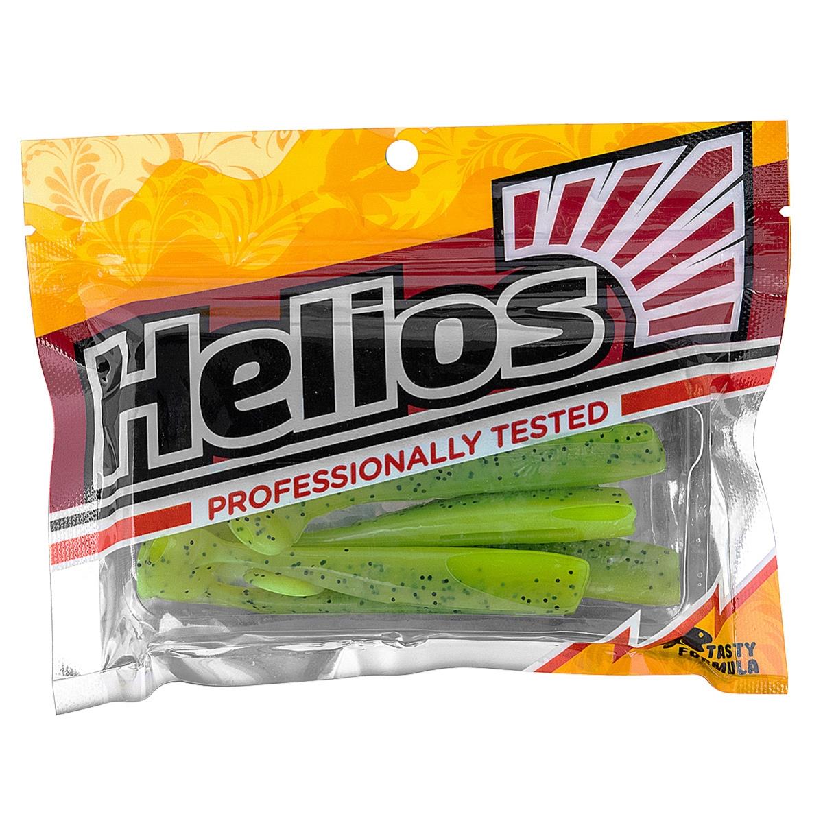 Виброхвост Chebak 3,15"/8 см Pepper Lime 7шт. (HS-3-009) Helios Виброхвост Chebak 3,15"/8 см Pepper Lime 7шт. (HS-3-009) Helios