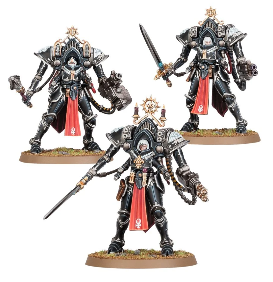 52-34GW Набор Адепта Сороритас. Боевые Костюмы Парагон (Adepta Sororitas. Paragon Warsuits) 52-34GW Набор Адепта Сороритас. Боевые Костюмы Парагон (Adepta Sororitas. Paragon Warsuits)