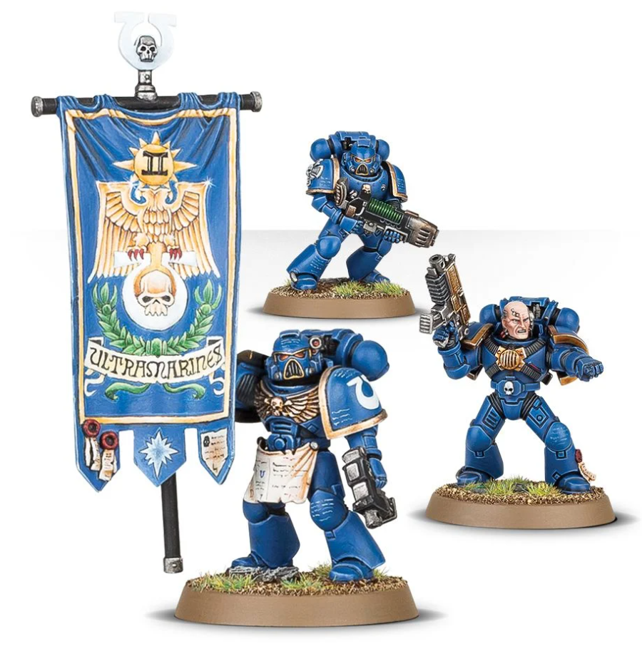 48-51GW Набор Космодесант. Командное Отделение (Space Marine Company Command) 48-51GW Набор Космодесант. Командное Отделение (Space Marine Company Command)