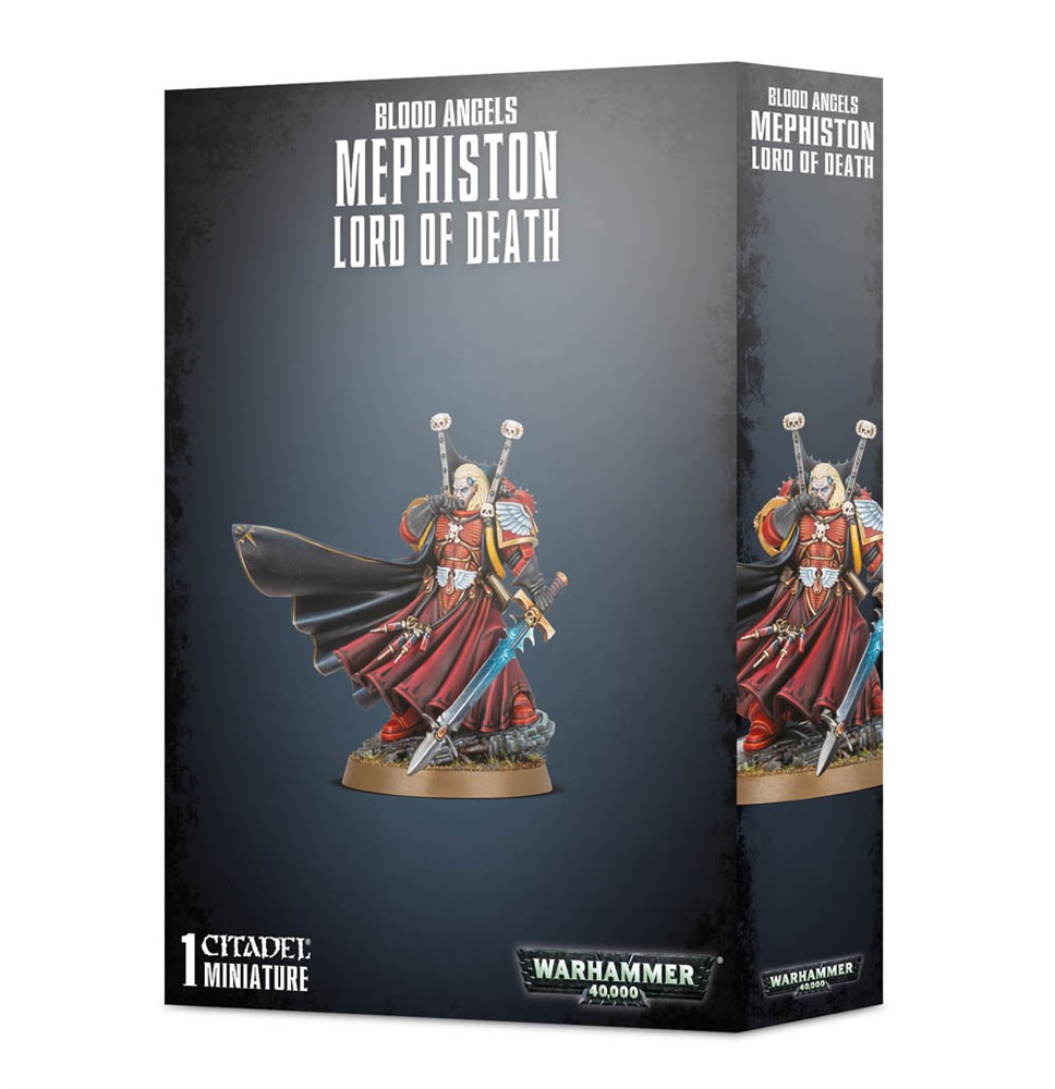 41-39GW Набор Кровавые Ангелы. Мефистон, Владыка Смерти (Mephiston Lord Of Death) 41-39GW Набор Кровавые Ангелы. Мефистон, Владыка Смерти (Mephiston Lord Of Death)