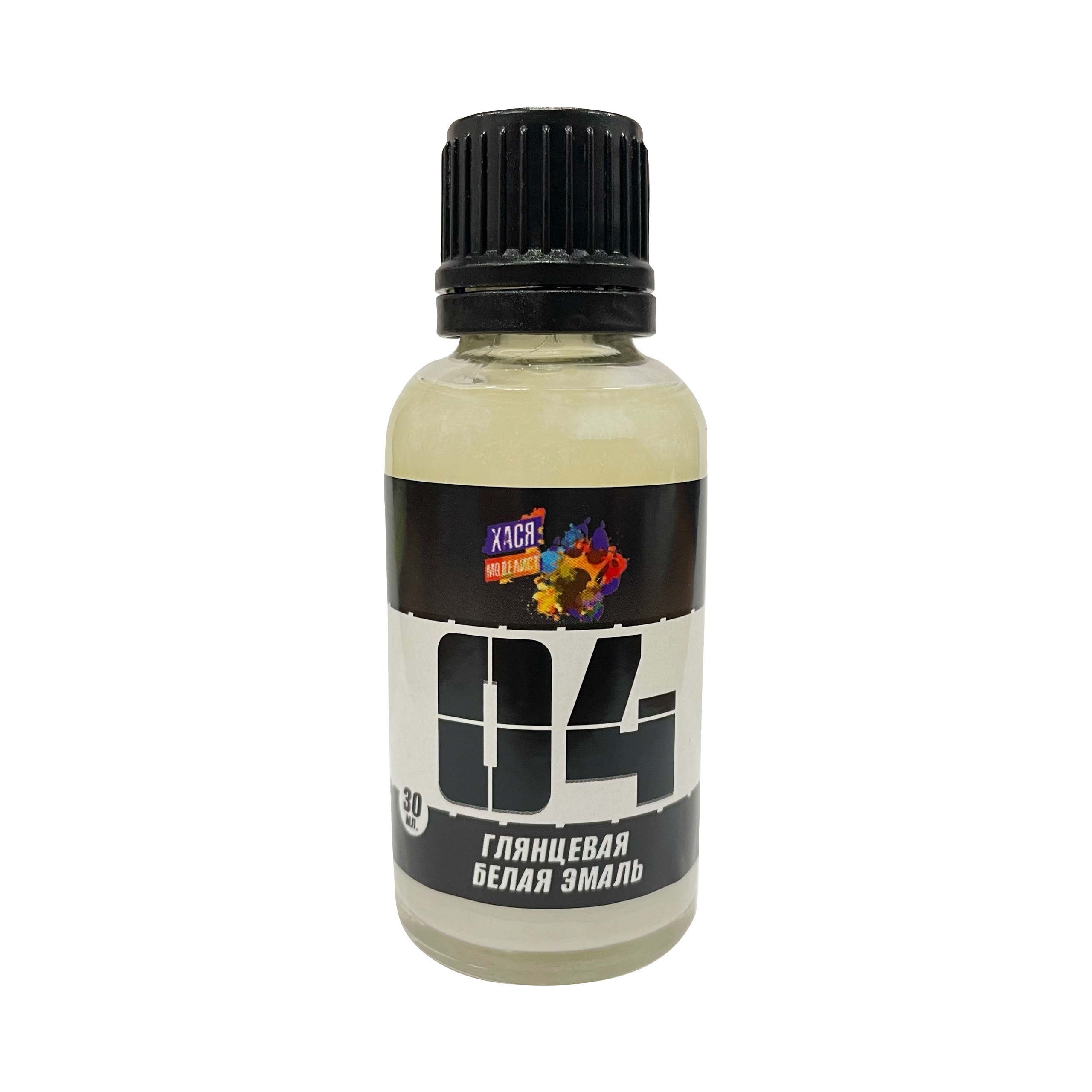 НК004 Эмаль белая глянцевая, 30 мл